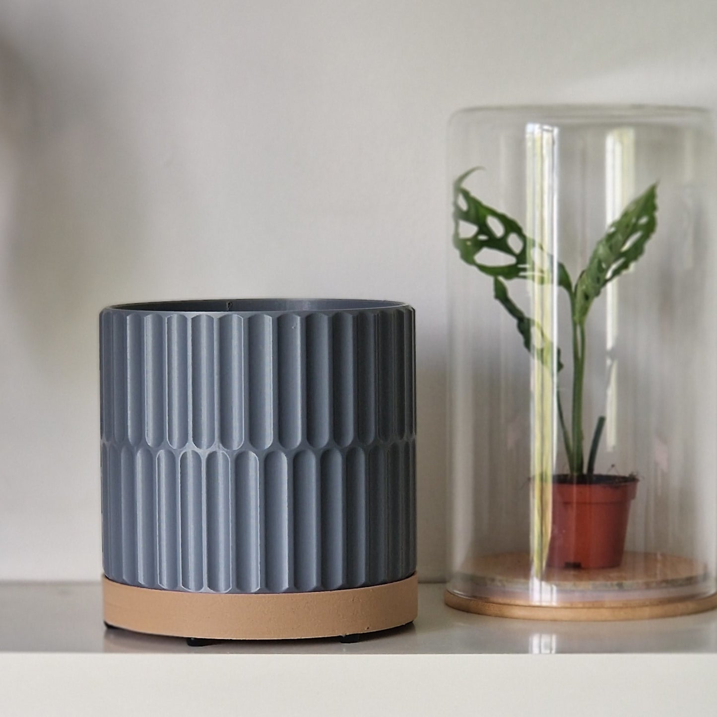 Polished Concrete Planter