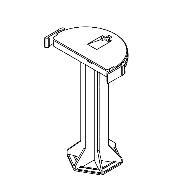 D-Pole Anchor Base