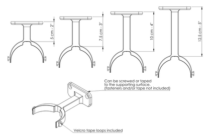 Demi-Pole Bracket - Fixed length