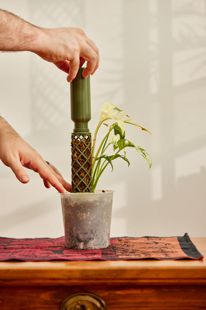 half moon moss pole diy L-Line Modular Moss Pole Kit